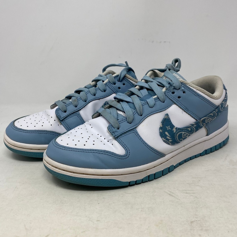 Nike Dunk Low Essential Paisley Pack‎ Worn Blue DH4401-101 Womens Sneakers 8.5